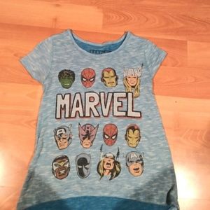 Kids marvel t-shirt